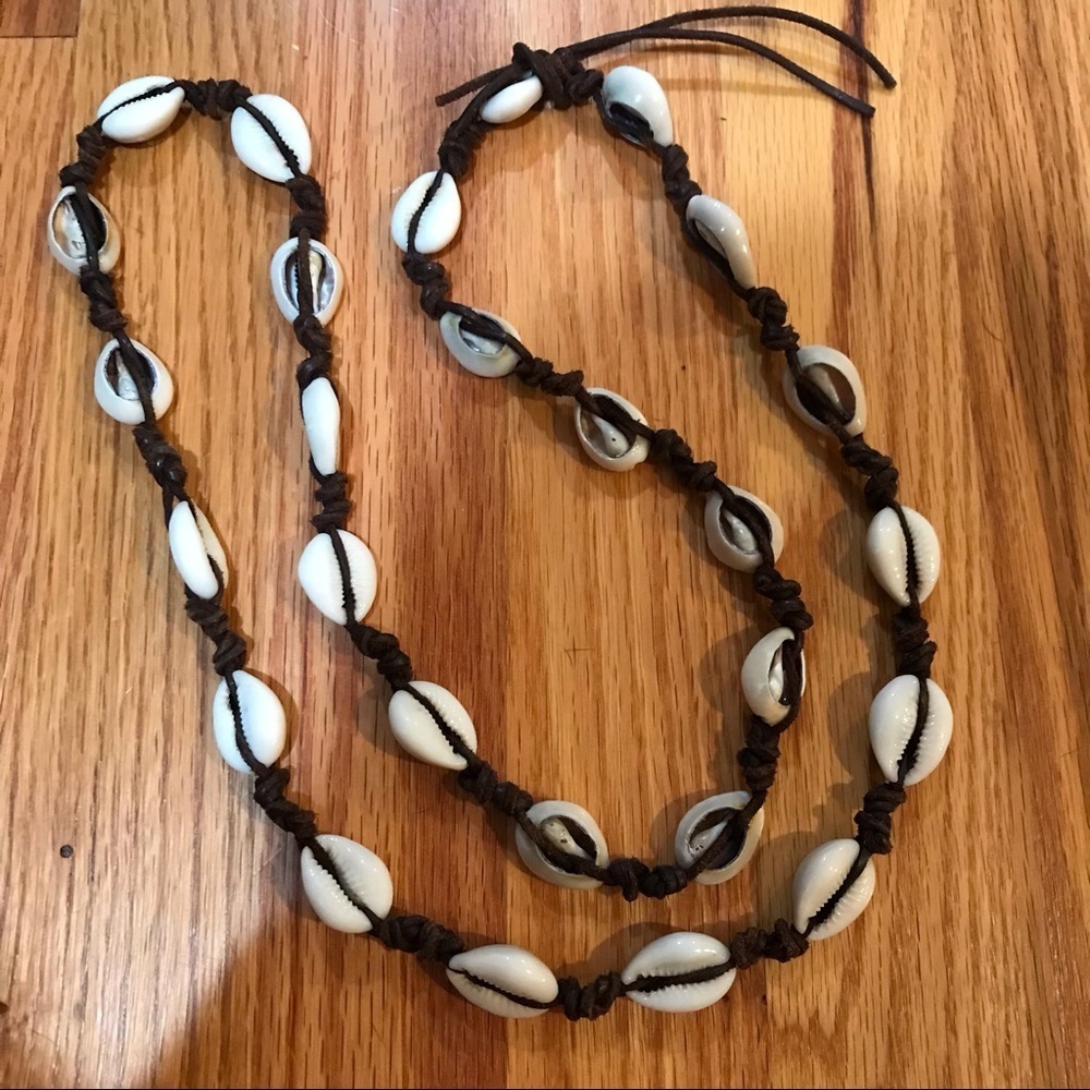 ✌️Bohemian Shells Leather Cord Belt